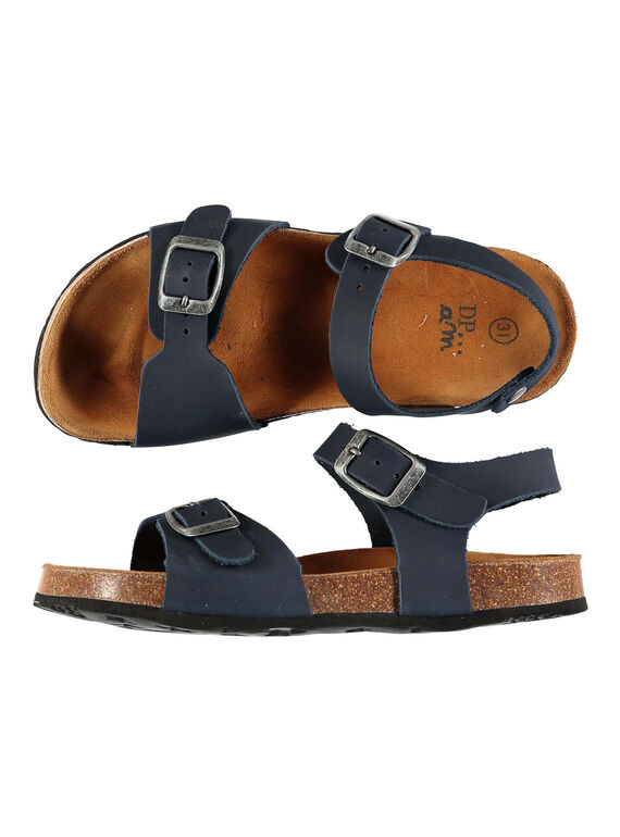 Sandalen aus Leder für draußen Jungen FGNUBOUCL / 19SK36D5D0EC218