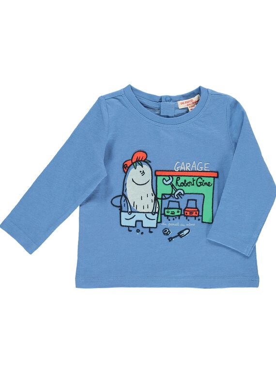 Baby boys' long-sleeved T-shirt CUKLETEE2 / 18SG10D2TML221