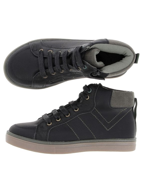 Boys' city trainers DGBASCOT / 18WK36T3D3F090
