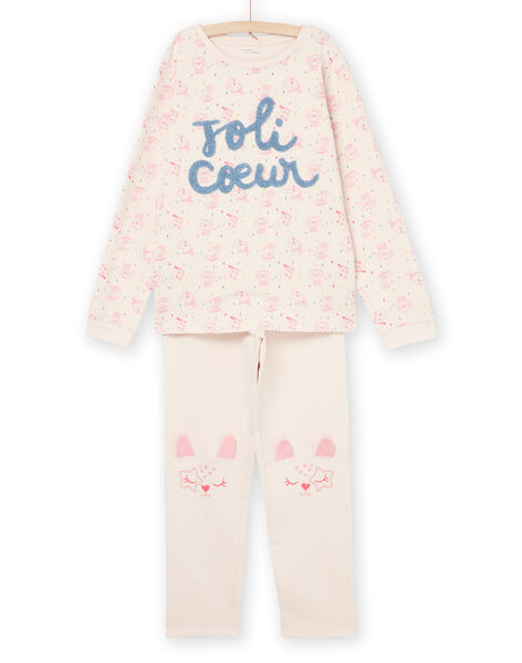 Pyjama-Set mit Sweatshirt und Hose mit 3D-Animation PEFAPYJDOG / 22WH1122PYJ005