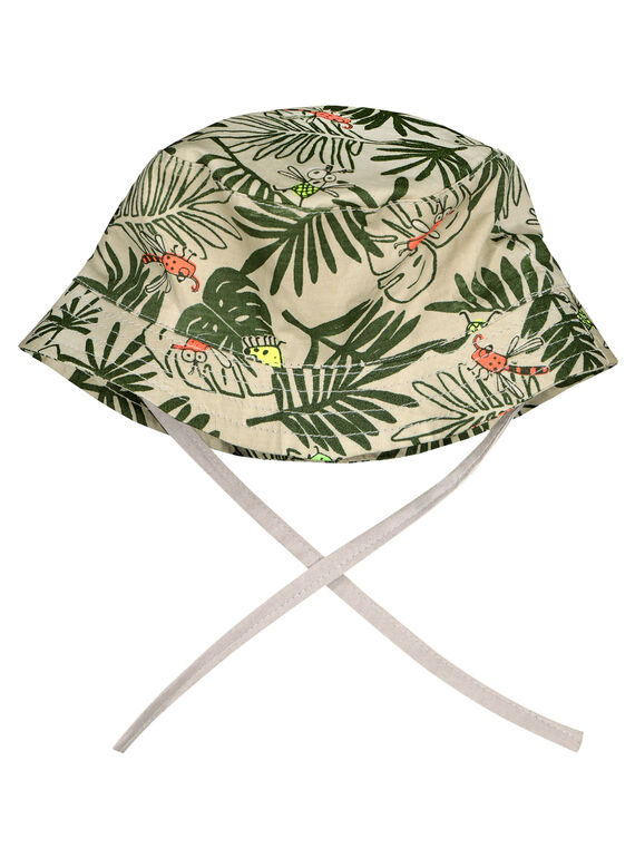 Bucket-Hut mit Tropenmotiv für Babys Jungen FYUYECHA / 19SI10M1CHA099