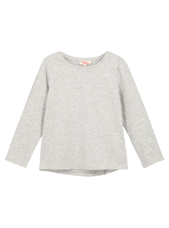 Heather grey Longsleeve T-SHIRT GAESTEE3 / 19W901U3D32943