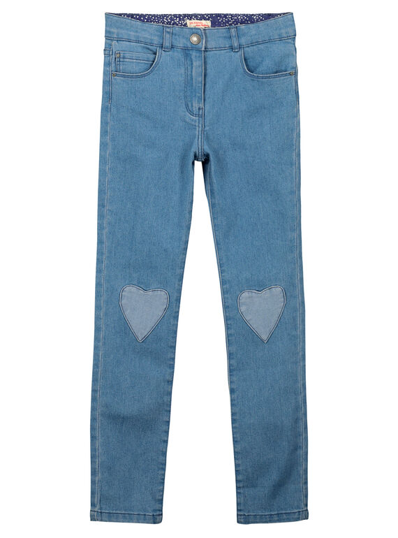 Schicke Slim-Fit Jeans für Mädchen FANEJEAN / 19S901B1JEA721