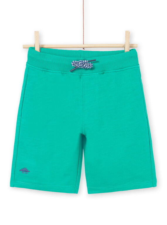 Bermudashorts grün Kind LOJOBER5 / 21S902F9BERG623