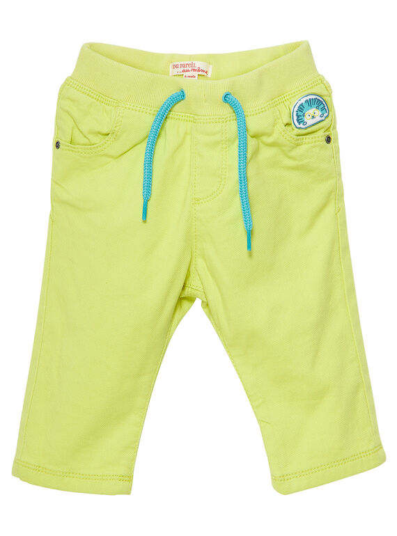 Baby-Hose in Canvastuch für Jungen JUCLOPAN / 20SG1011PANB105