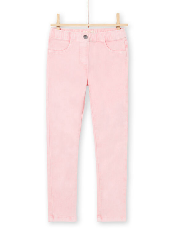 Rosa Jeggings für Mädchen MAJOJEG3 / 21W90112PAN309