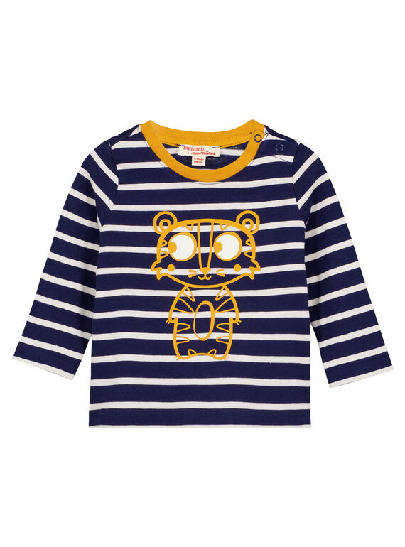 Navy T-shirt GUJOTIRAY4 / 19WG1042TML070