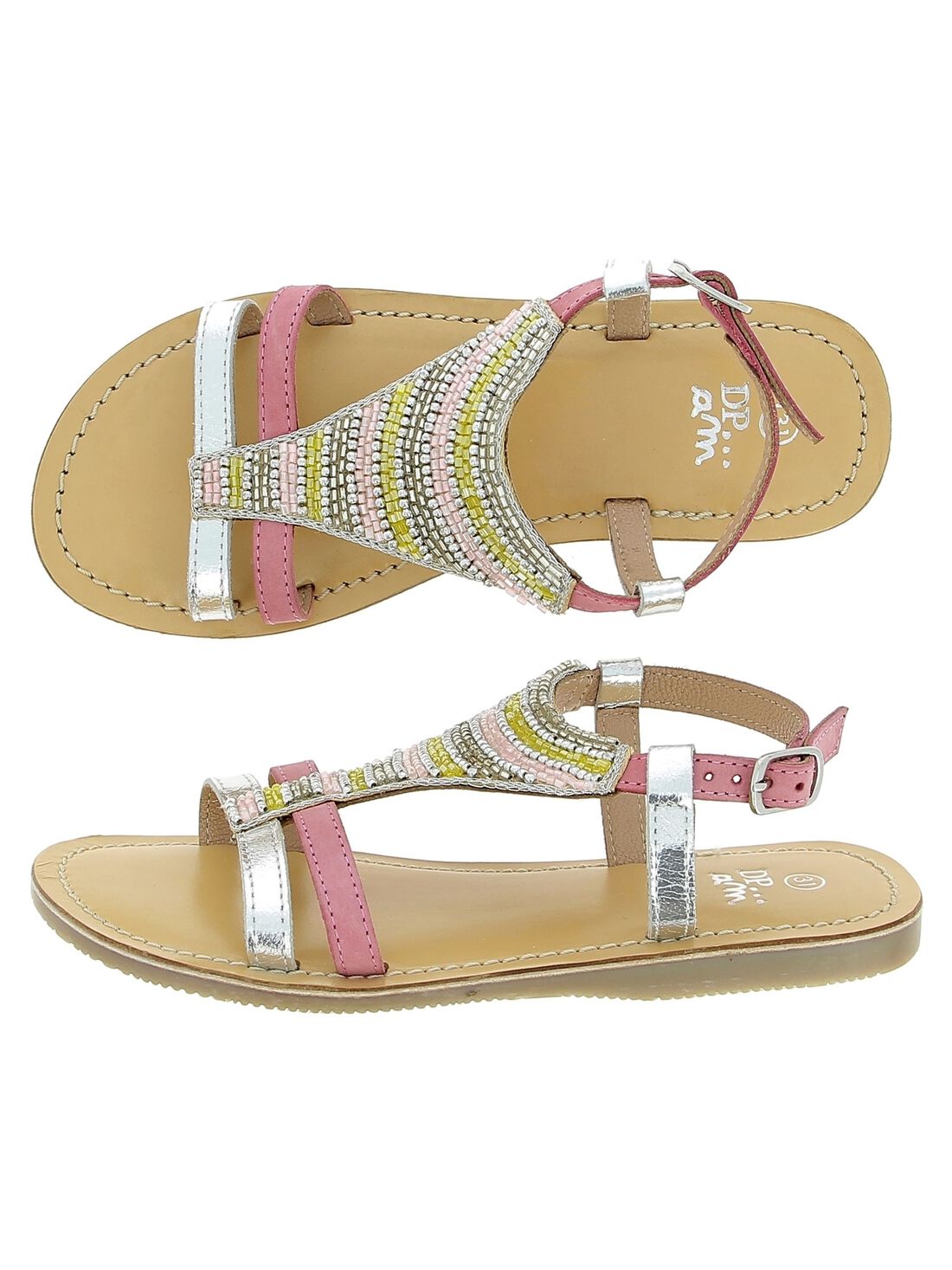 Leather sandals hotsell for girl