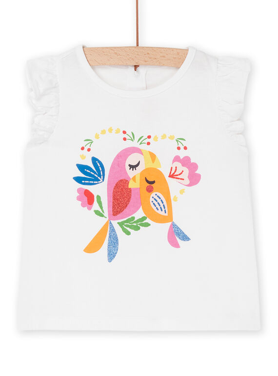 Weißes Meerjungfrauen-T-Shirt RIPOPTI / 23SG09X1TMC000