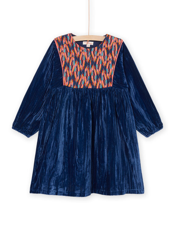 Kleid aus Samt PAMENROB2 / 22W901U3ROB713
