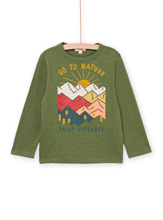 Langarmshirt mit Bergmotiv PORHUTEE5 / 22W902Q5TMLG611