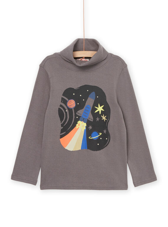 Unterziehpullover mit Raketenmuster PORESOUP / 22W902T1SPL927