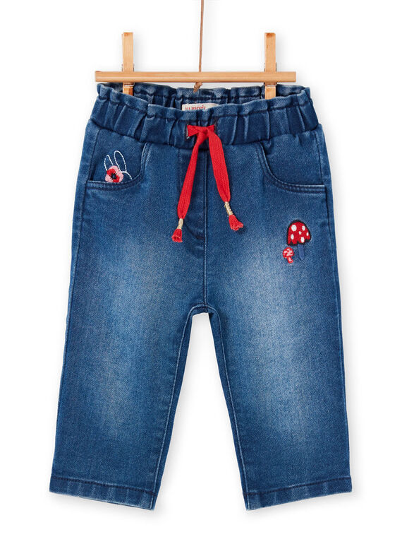 Baby Mädchen blaue Jeans LIHAPAN / 21SG09X1PANP270