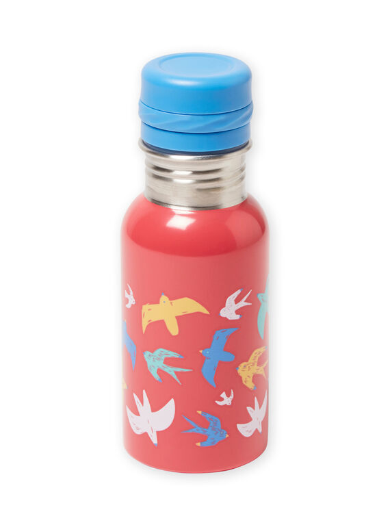 Baby Mädchen rosa Wasserflasche mit Vogel Druck MYACLAGOU / 21WI01G2D5P957