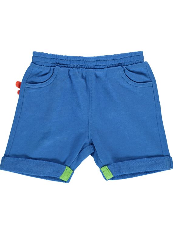 Baby boys' fleece shorts CUMABER2 / 18SG10U2BER201