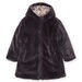 Reversible Daunenjacke mit Kapuze