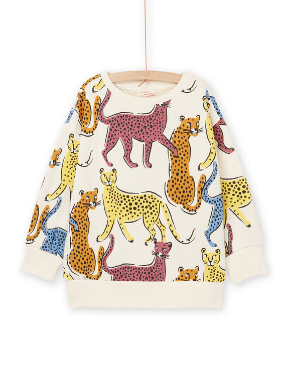 Sweatshirt mit Panther-Print ROMIXSWE4 / 23S902S2SWEA002