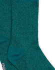 Socken aus Glitzerrippe PYAJOCHO2 / 22WI01D6SOQC217