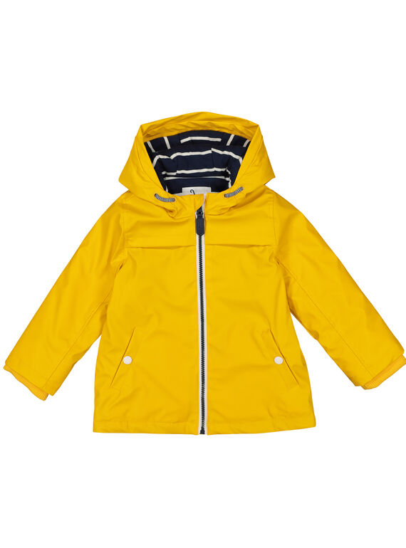 Gelbe Regenjacke für Jungen FOGROIMP2 / 19S902X2IMPB107