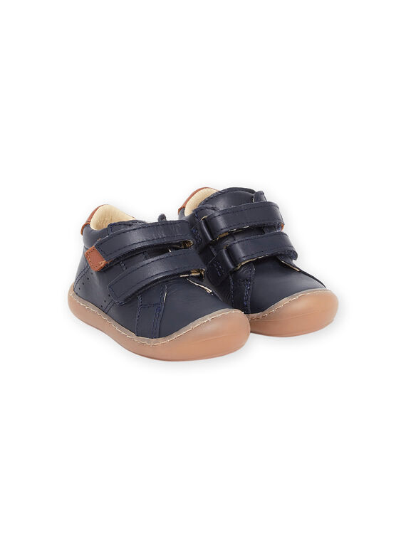 Glattleder-Stiefeletten PUBOTIBLEU / 22XK3874D0F070