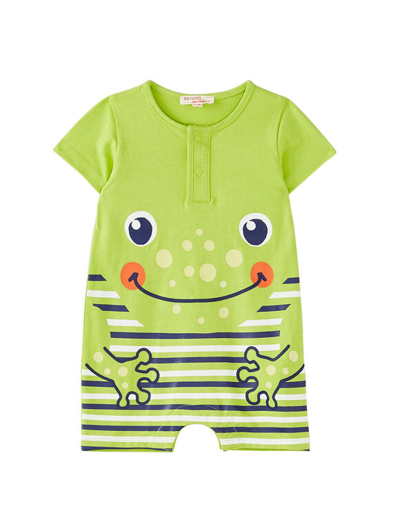 Grüner Jumpsuit JUPLACOM2 / 20SG10X1CBLG626