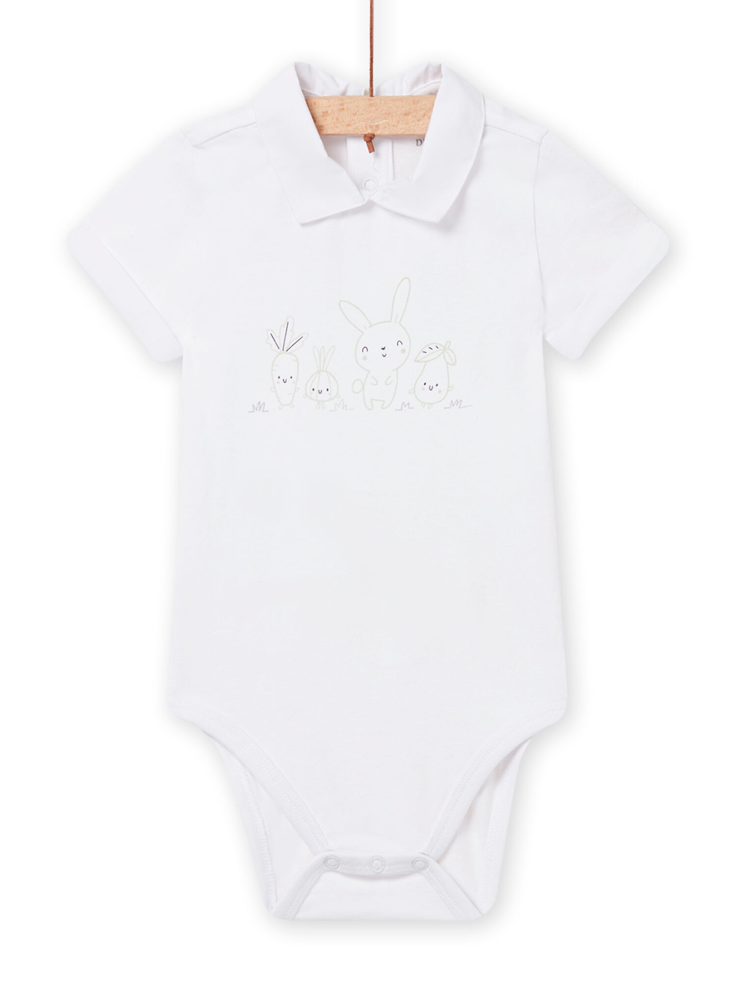 2er Set Baby Kleidung Mädchen Jungen Kurzarm-Body mit Aufdruck & Jogginghose 