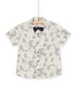 Hemd mit Fliege mit Blumenmuster RONEOSHIRT / 23S902O1CHM005