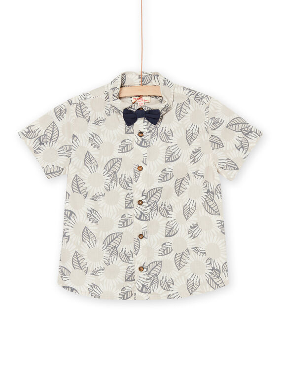 Hemd mit Fliege mit Blumenmuster RONEOSHIRT / 23S902O1CHM005