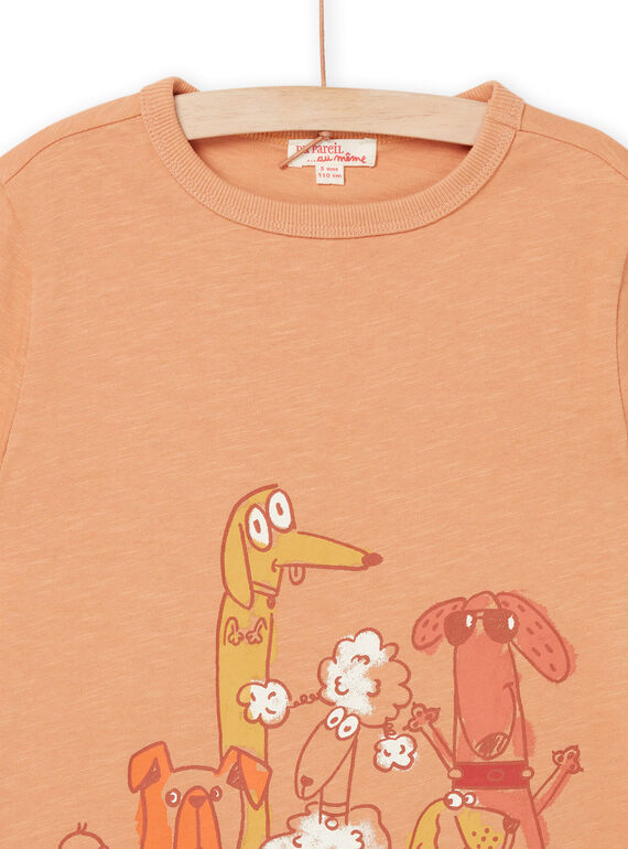 T-Shirt mit Hundedruck RODAYTI / 23S902M1TMC311