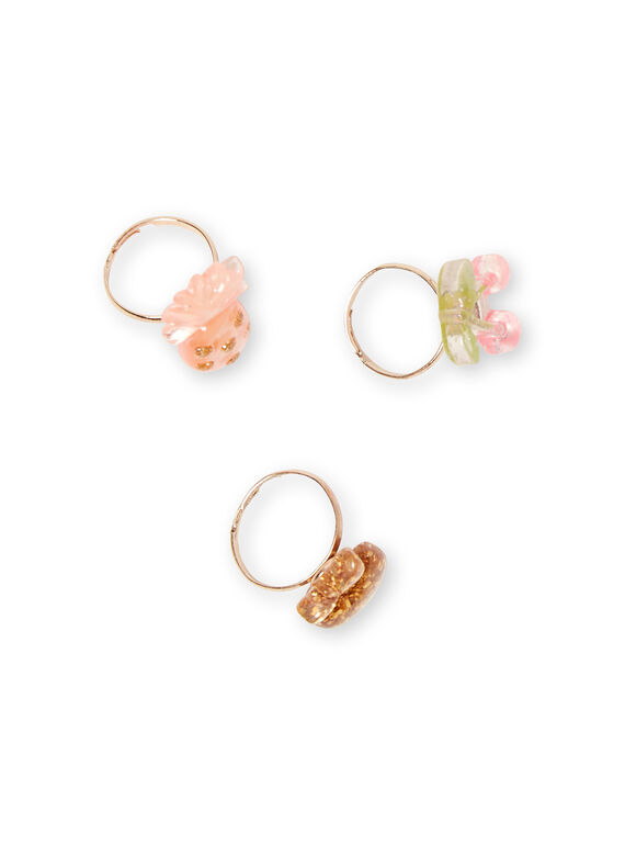 Packung mit 3 Ringen für Kinder und Mädchen LYAJAURING / 21SI0172BAG955