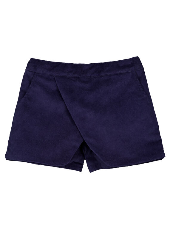 Samt-Shorts in Rock-Optik GAMUSHORT / 19W901F1SHO070