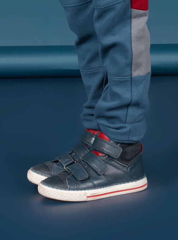 Baby Junge marineblau Turnschuhe MOBASTRIVNAVY / 21XK3653D3F070