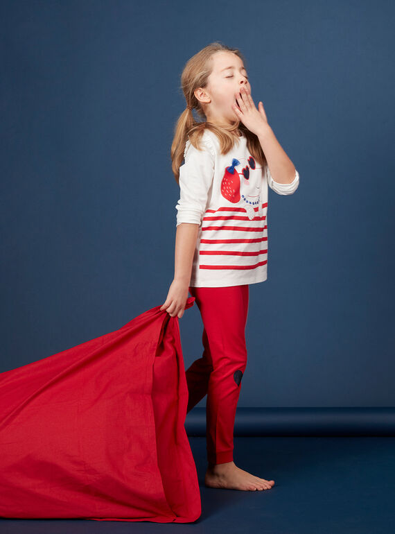 Naturweißer Pyjama JEFAPYJANI / 20SH1124PYJ001