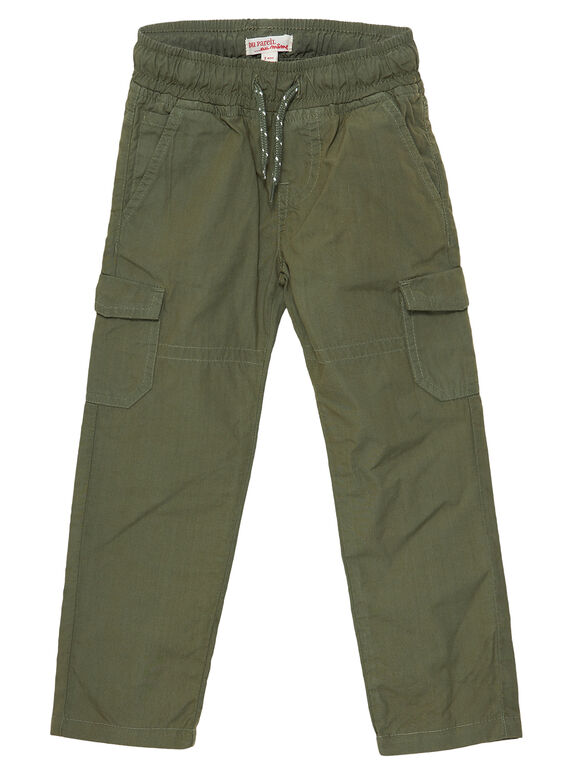Elastische Umstandshose mit khakifarbenen Seitentaschen JOJOPAMAT2 / 20S90252D2B604