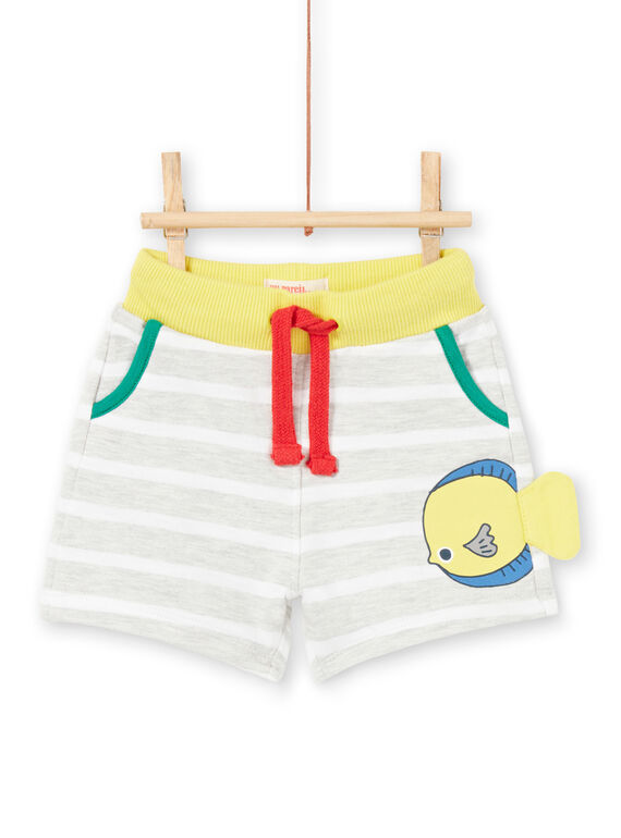Baby Junge Grau Bermuda Shorts LUVIBER1 / 21SG10U1BER943