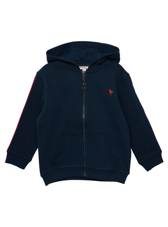 Marineblaue Joggingjacke für Jungen JOJOJOH1 / 20S90253D33705