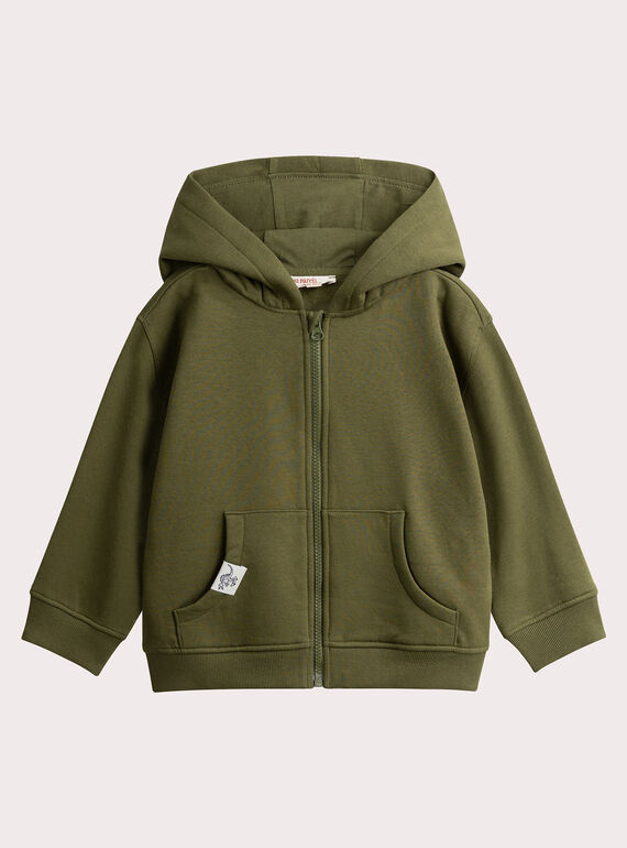 Khakifarbenes Joggingoberteil  VOJOJOH4 / 24W902G3JGH604