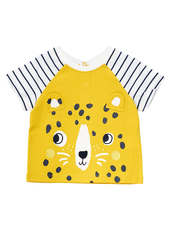 Gelbes kurzärmeliges T-Shirt JUTROTI2 / 20SG10F1TMCB114