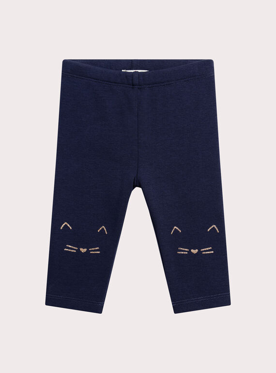 Hose, marineblau, Baby Mädchen XIBLUPAN / 25WG09N1PAN622