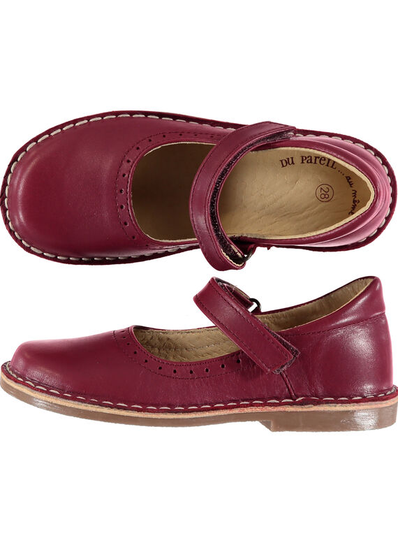 Winrote Riemchenschuhe für Kinder Mädchen GFBABPERFL / 19WK35E1D13719