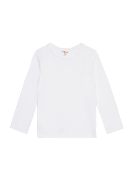 Weißes langärmeliges T-Shirt JAESTEE1 / 20S90161D32000