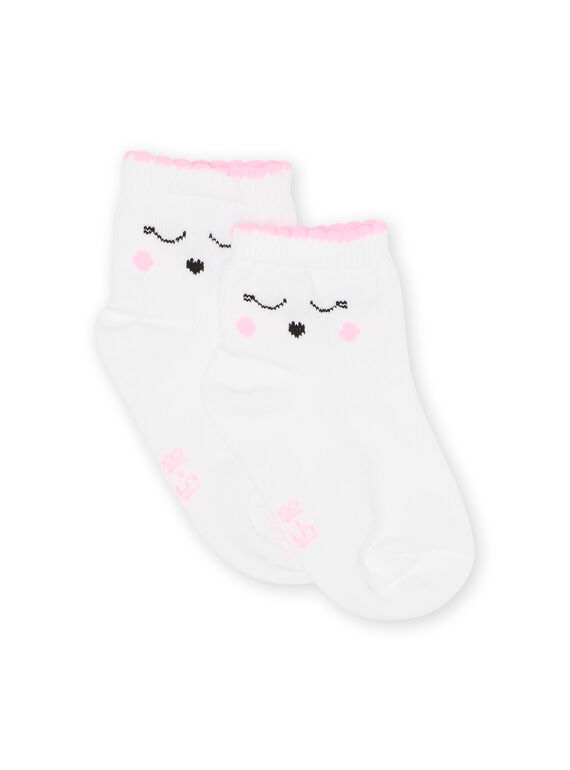 Baby Mädchen Socken in Ecru NYIJOSOQ9 / 22SI0968SOQ001