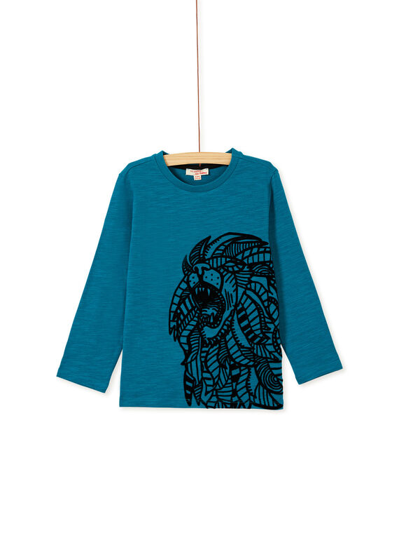 Dark Turquoise LONGSLEEVE T-SHIRT KOJOTEE11 / 20W90244D32C217