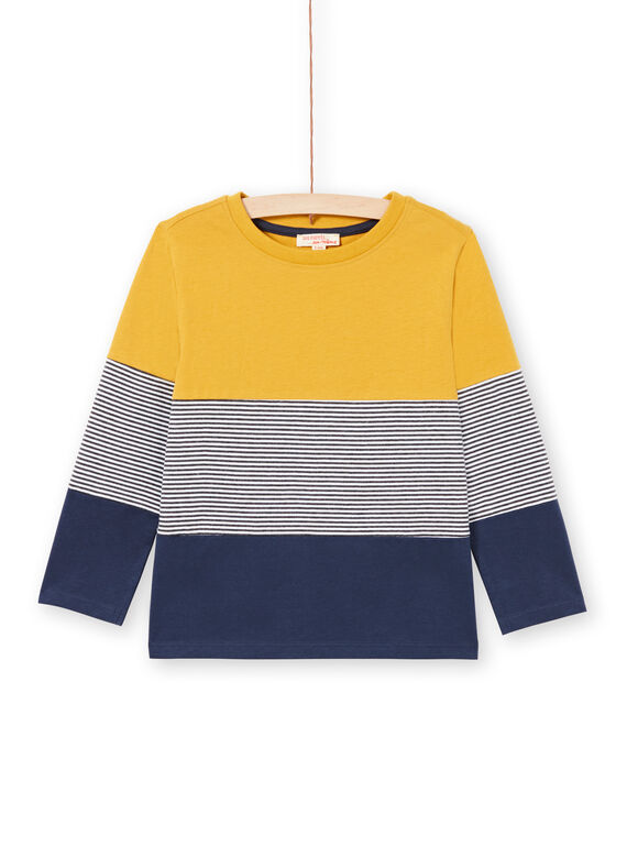 Baby Boy's Gelb & Marineblau T-Shirt MOJOTIDEC2 / 21W90221TML113