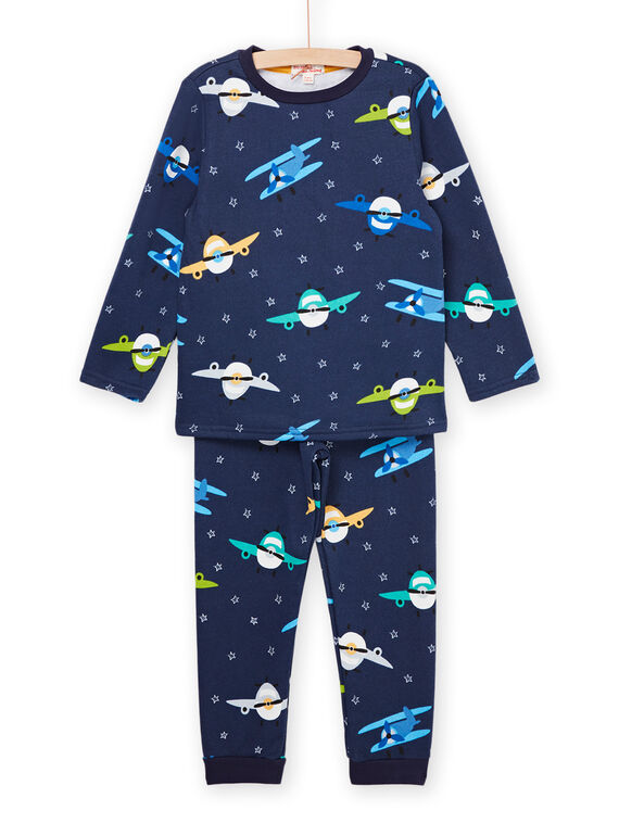 Pyjama mit Flugzeugaufdruck PEGOPYJGLOW / 22WH123APYJ705