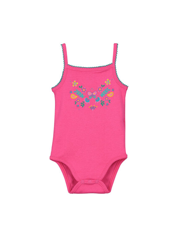 Body mit Trägern für Babys Mädchen FEFIBODECO / 19SH13I2BDL330