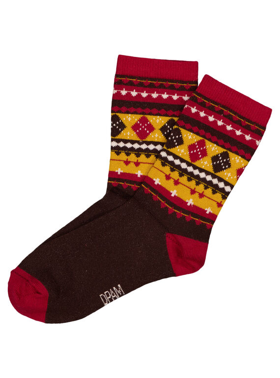Socken mit Strickmuster GYOBRUCHO / 19WI02K2SOQB107