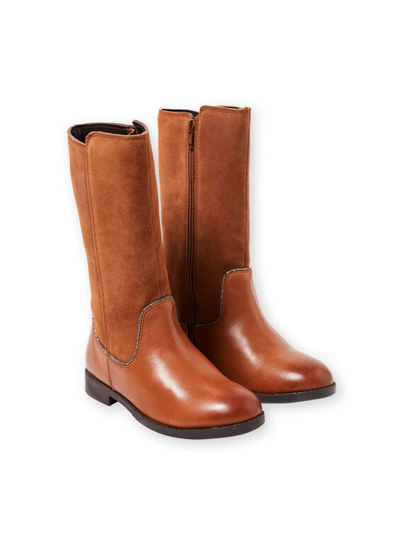 Kamel Stiefel Kind Mädchen GFBOTTEMEL / 19WK35X4D10804