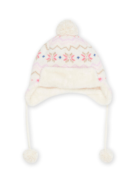 Mütze mit Bommel PYIREBON / 22WI09G2BON001