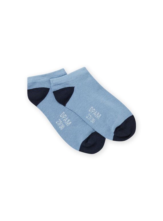 Arktisblaue Socken Kind Junge NYOJOSOQ3 / 22SI0262SOQC219